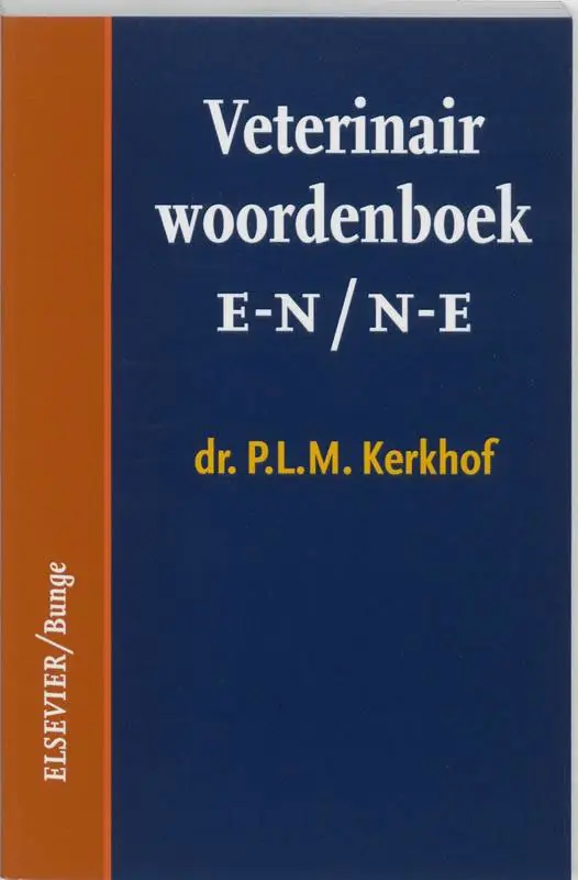 Veterinair woordenboek E-N/N-E / Druk 1 Fabrieksprijs