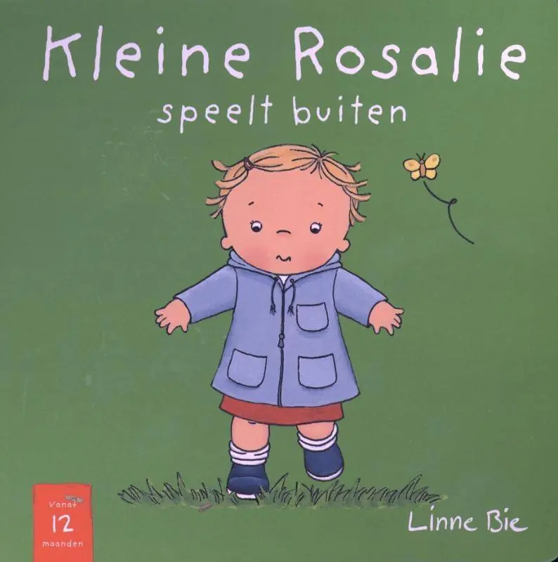 Kleine Rosalie speelt buiten / Druk 1 Korting