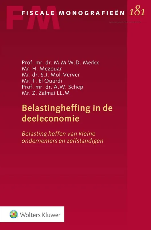 Goedkoop Belastingheffing in de deeleconomie / Druk 1