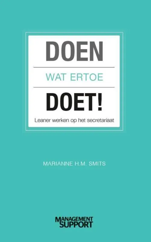 Doen wat ertoe doet / Druk 1 Nieuw