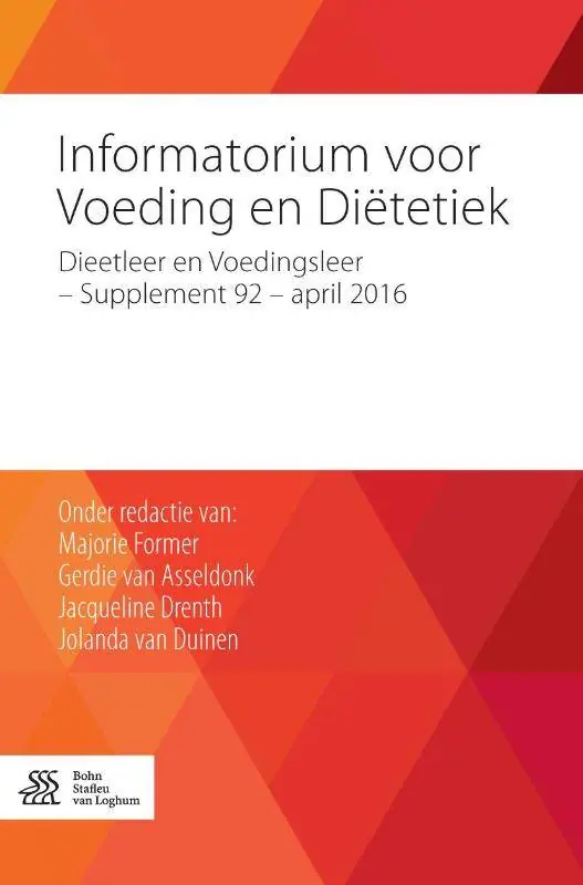 Merkproduct Informatorium voor Voeding en Diëtetiek supplement 92 - april 2016 / Druk 1