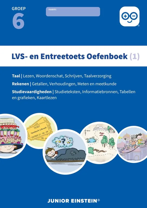 Koop Vandaag LVS- en Entreetoets Oefenboek (1) Deel 1 - Gemengde opgaven - Groep 6 / Druk 1