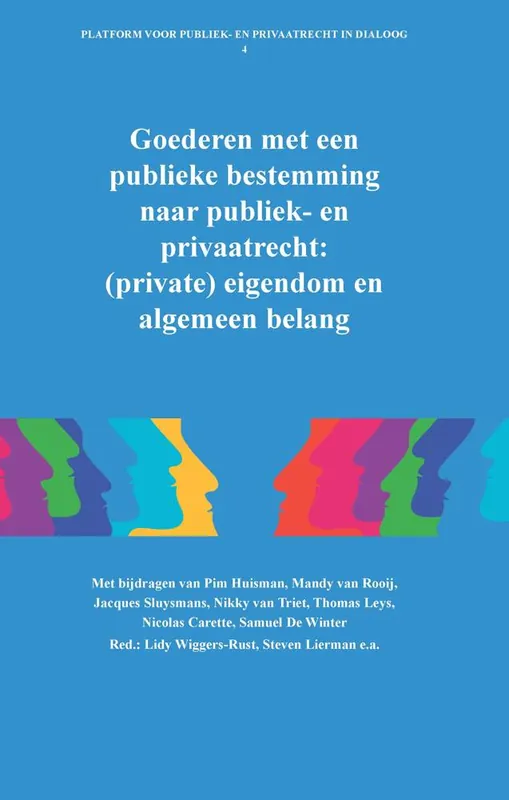 Aanbieding Goederen met een publieke bestemming naar publiek- en privaatrecht: (private) eigendom en algemeen belang / Druk 1