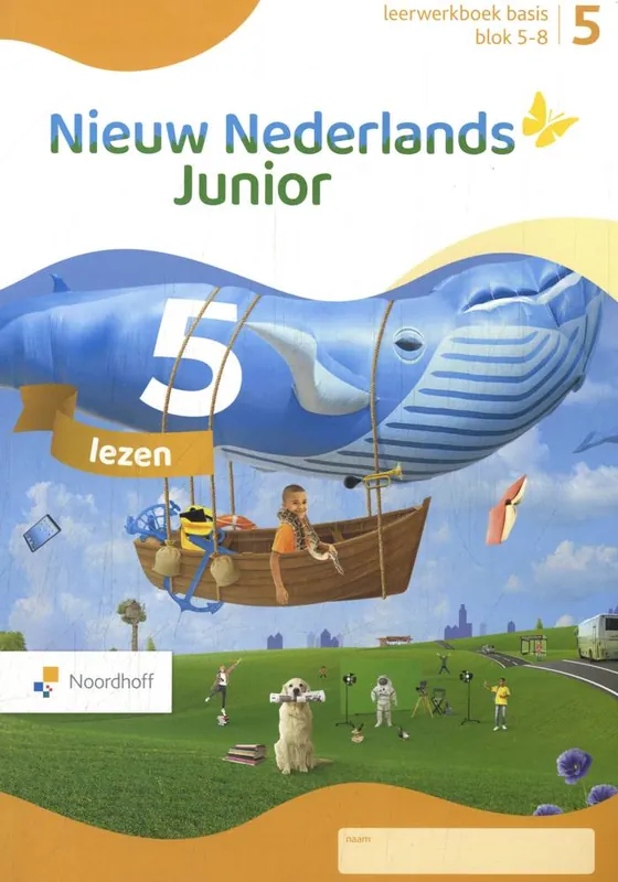 Nieuw Nederlands Junior groep 5 blok 5-8 leerwerkboek basis / Druk 1 Betaalbaar