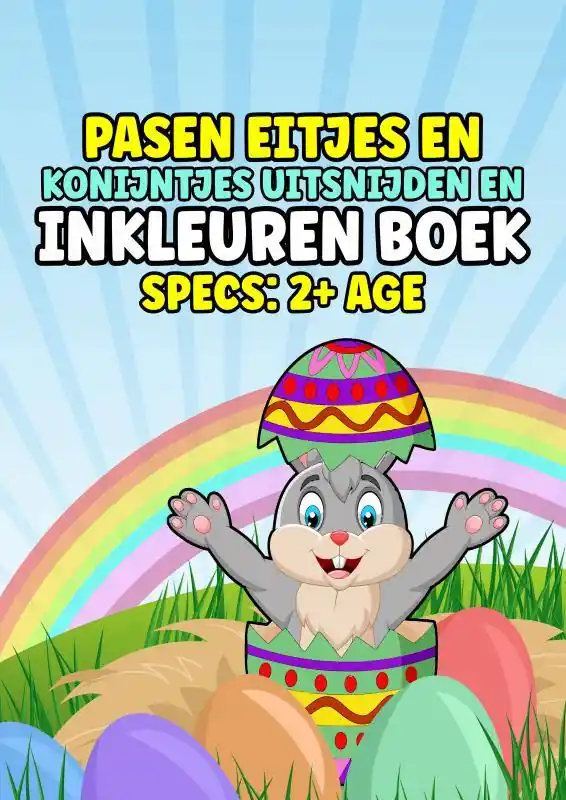 Direct Beschikbaar Pasen Eitjes en Konijntjes / Druk 1