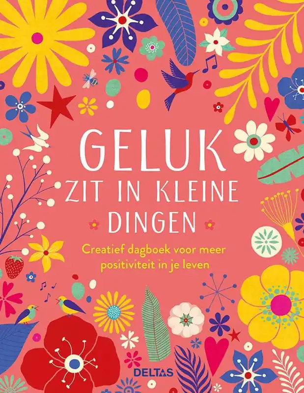 Creatief dagboek - Geluk zit in kleine dingen / Druk 1 Korting