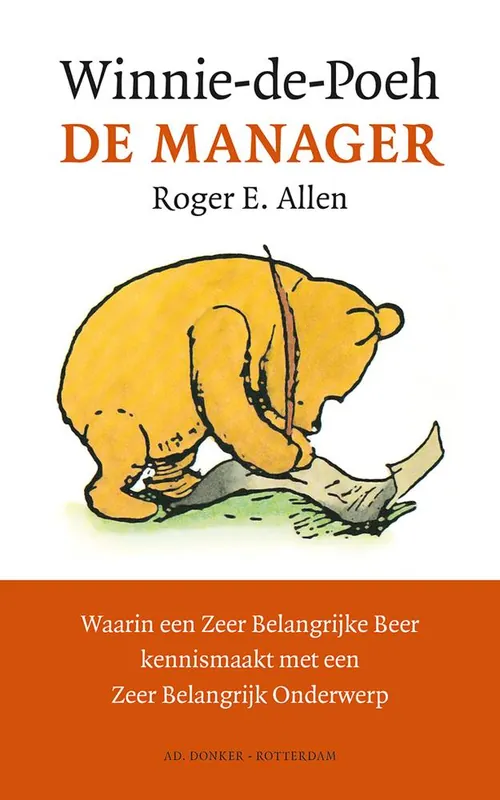 Voordeelprijs Winnie-de-Poeh de manager / Druk 1