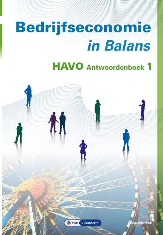 Shop Nu Bedrijfseconomie in Balans havo antwoordenboek 1 / Druk 9