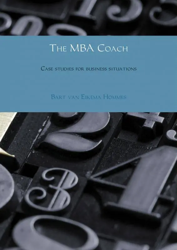 The MBA Coach / 1st Edition Gratis Verzending