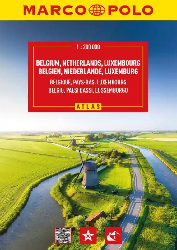 Marco Polo Wegenatlas Benelux Finale Uitverkoop