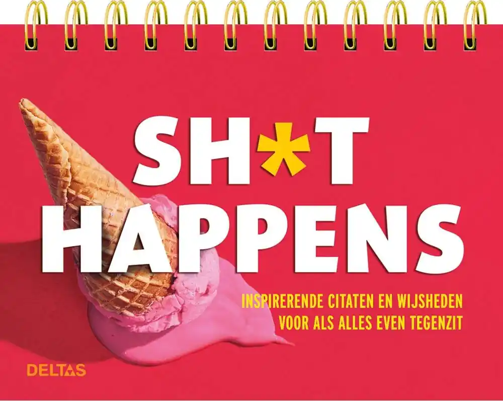 Sh*t happens - Tafelstaander / Druk 1 Beperkte Voorraad