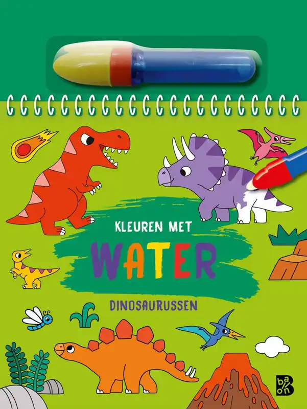 Ik kleur met water: Dinosaurussen / Druk 1 Shop Nu