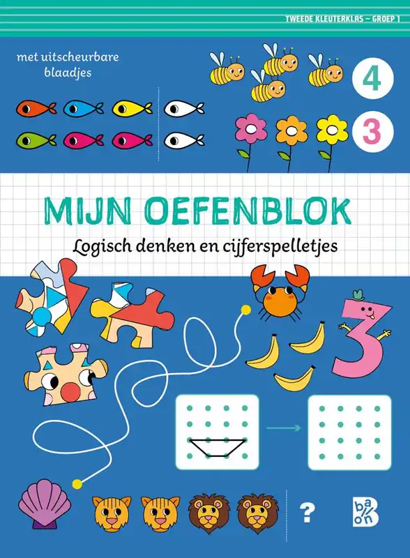Alleen Vandaag Mijn oefenblok: Logisch denken en cijferspelletjes / Druk 1