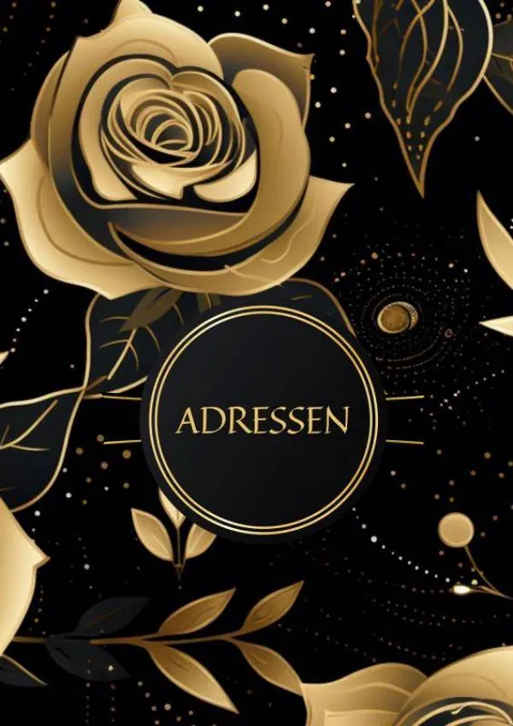 Adresboek groot / Adresboekje met Alfabet – Telefoonregister / Adressenboek / Druk 1 Alleen Vandaag