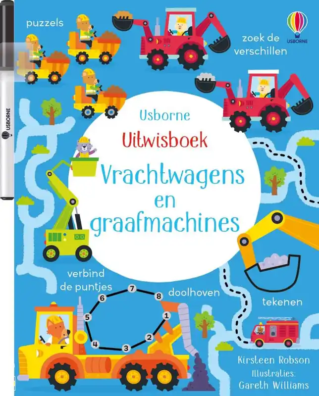 Vrachtwagens en graafmachines / Druk 1 Speciale Aanbieding