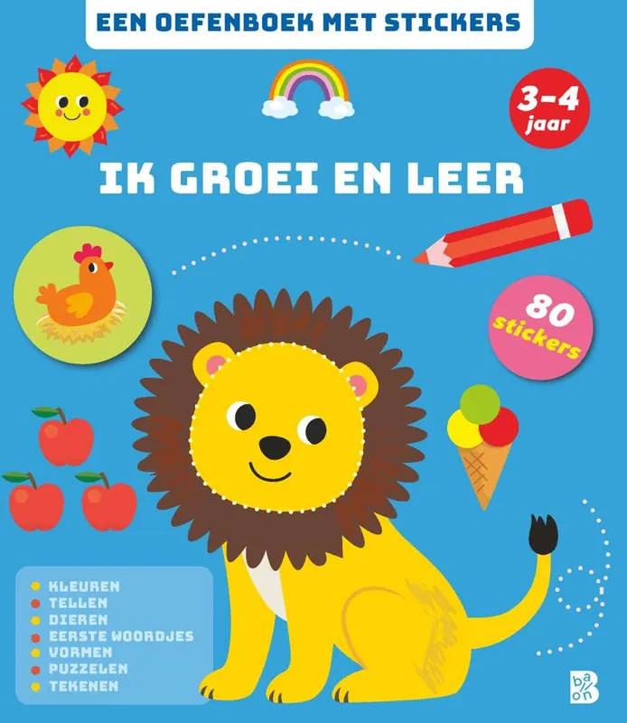 Ik groei en leer 3-4 jaar / Druk 1 Veilige Betaling
