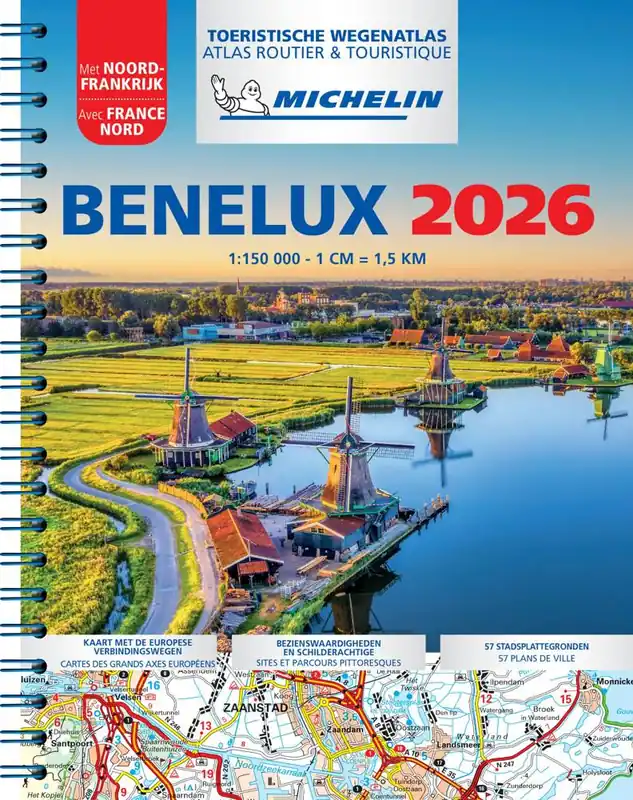 Superprijs Michelin Atlas Benelux 2026