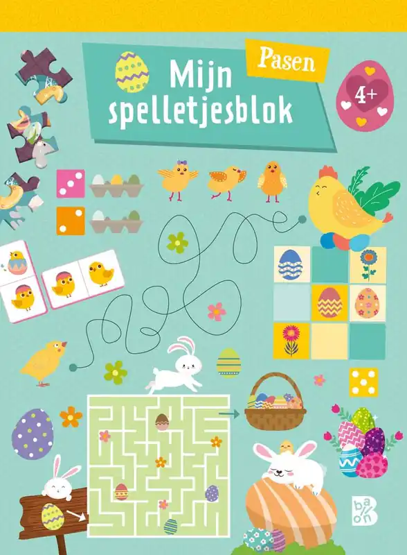 Flitsaanbieding Mijn spelletjesblok pasen / Druk 1