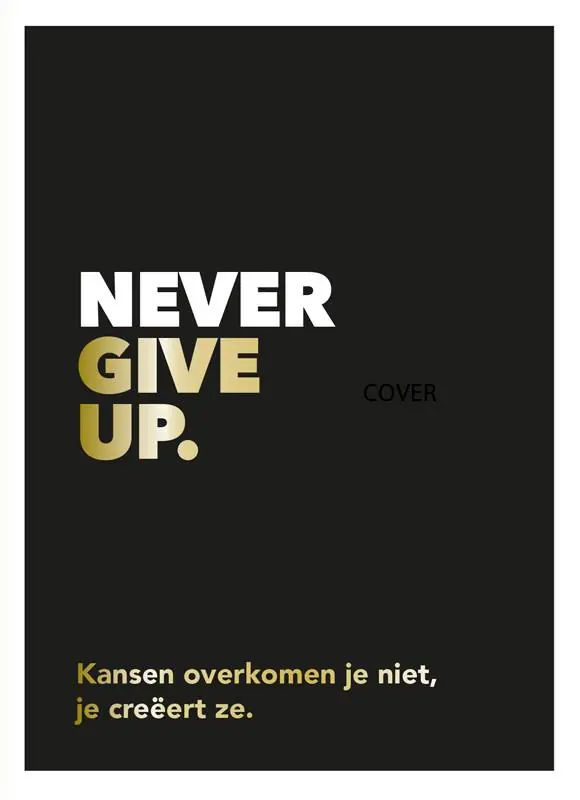Lage Kosten Never give up / Druk 1