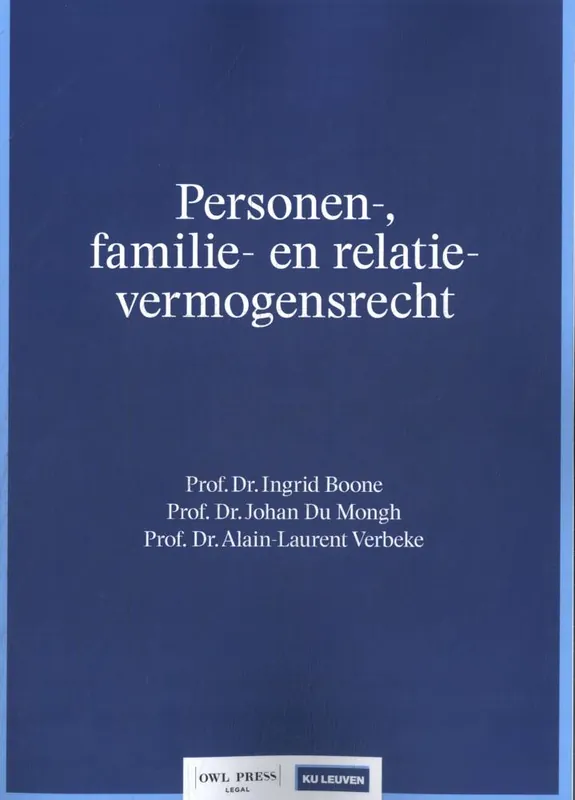 Personen-, familie- en familiaal vermogensrecht / Druk 1 Hete Deal