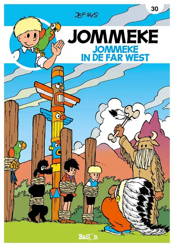 Jommeke in de Far-West / Druk 1 Populair