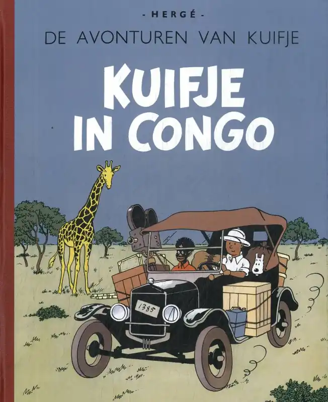 Kuifje in Congo Facsimile kleur / Druk 1 Express Levering