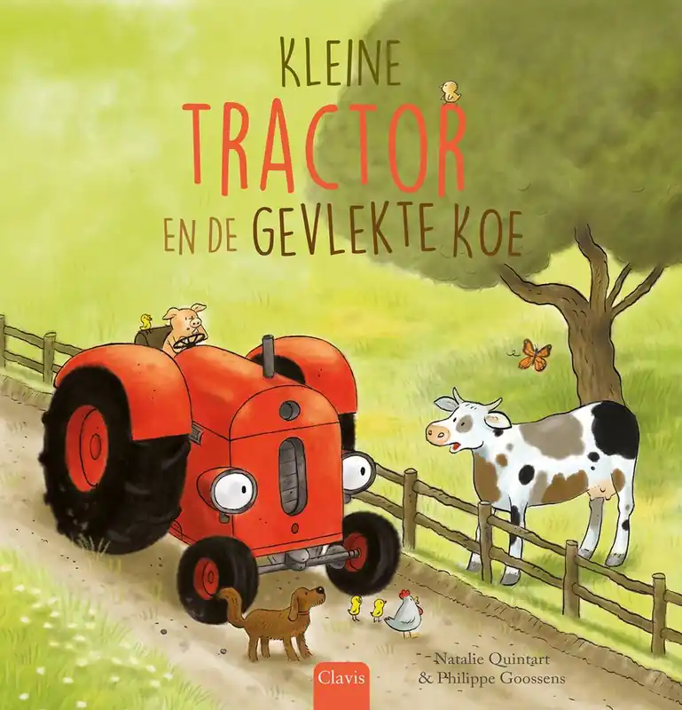 Speciale Aanbieding Kleine Tractor en de gevlekte koe / Druk 1