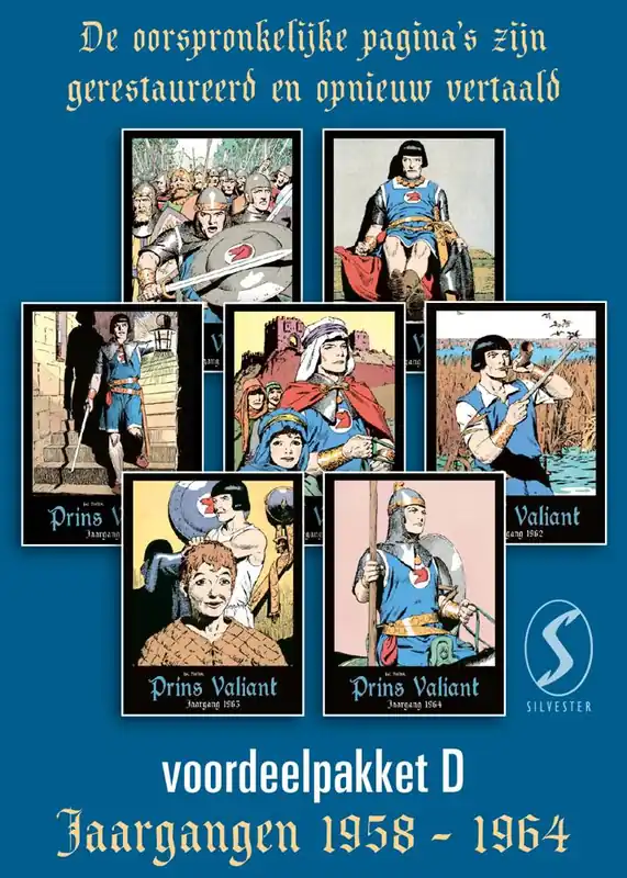 Laatste Versie Prins Valiant PAKKET D: deel 22-28 / Druk 1