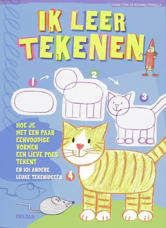 Ik leer tekenen / Druk 1 Op = Op