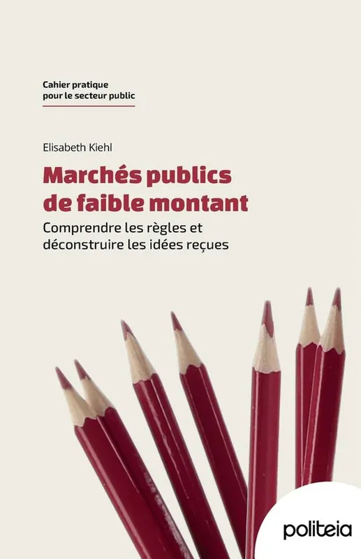 Marchés publics de faible montant / 1 Edition Fabrieksprijs