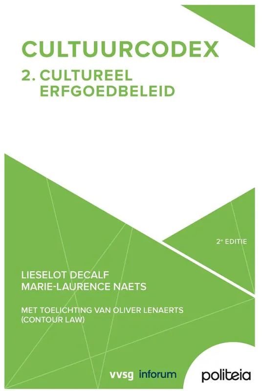 Must-Have Cultuurcodex Deel 2: Cultureel erfgoedbeleid - 2e editie