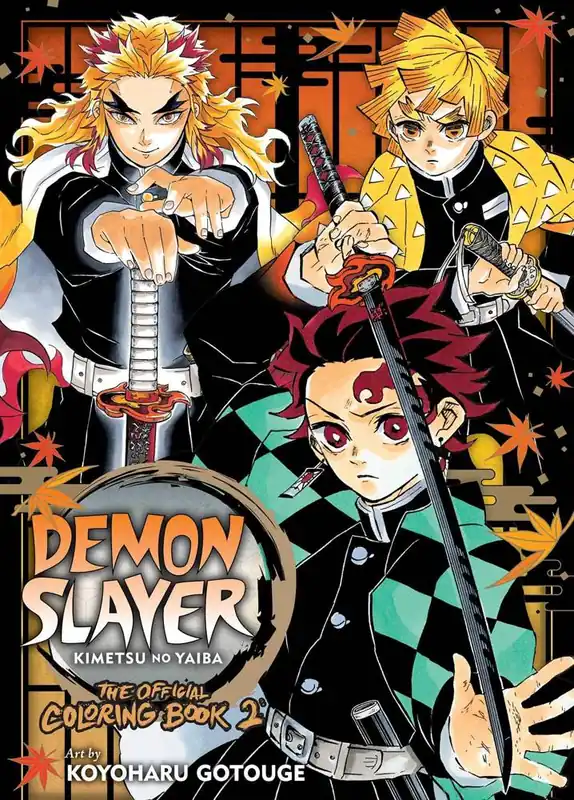 Finale Uitverkoop Demon Slayer: Kimetsu no Yaiba: The Official Coloring Book 2