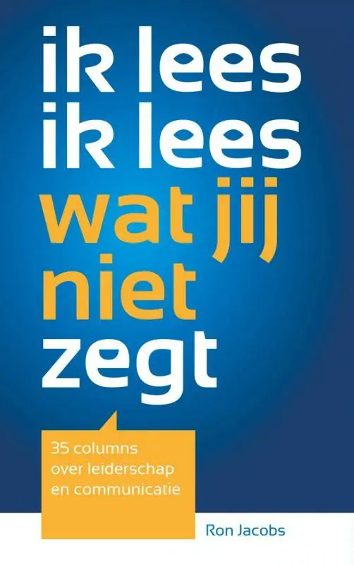 Beste Prijs ik lees ik lees wat jij niet zegt / Druk 2