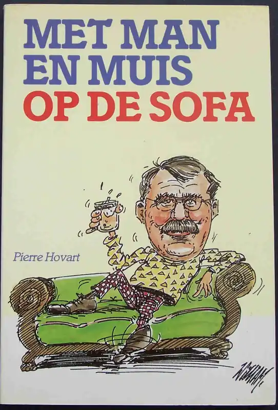 Met man en muis op de sofa - Pierre Hovart Laatste Versie