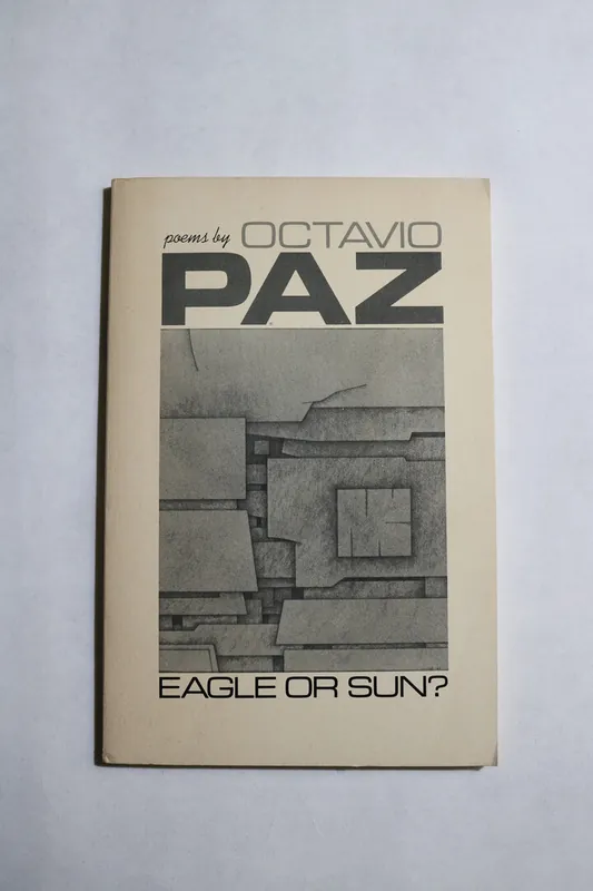 Eagle or sun ? - Octavio Paz Gereduceerde Prijs