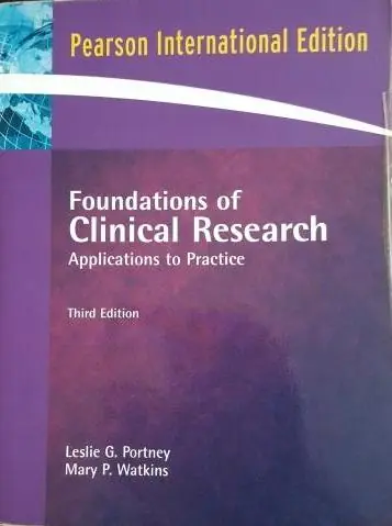 Koopje Foundations of Clinical Research:Applications to Practice: International Edition - Portney Leslie; Watkins Mary