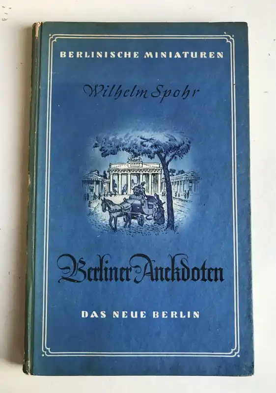 Actieprijs Berliner Anekdoten - Spohr, Wilhelm