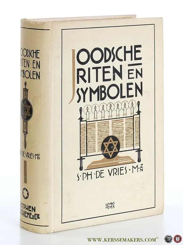 Nu Kopen Joodsche riten en symbolen. Tweede druk. - Vries, S. Ph. de.