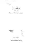 Nu Kopen Clara in de nederlanden - Liebergen, L. van