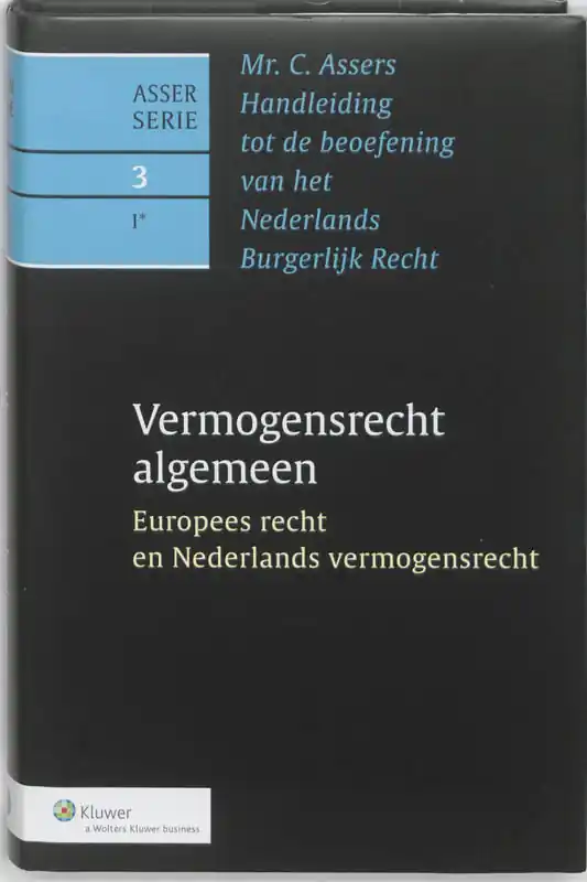 Vermogensrecht algemeen - C. Assers; C. Asser Betrouwbaar