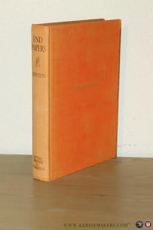 End Papers. Literary Recreations. With illustrations - NEWTON, A. Edward Gereduceerde Prijs