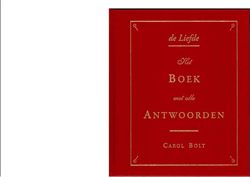 Gecertificeerd De Liefde - boek met alle antwoorden - mini - Carol Bolt