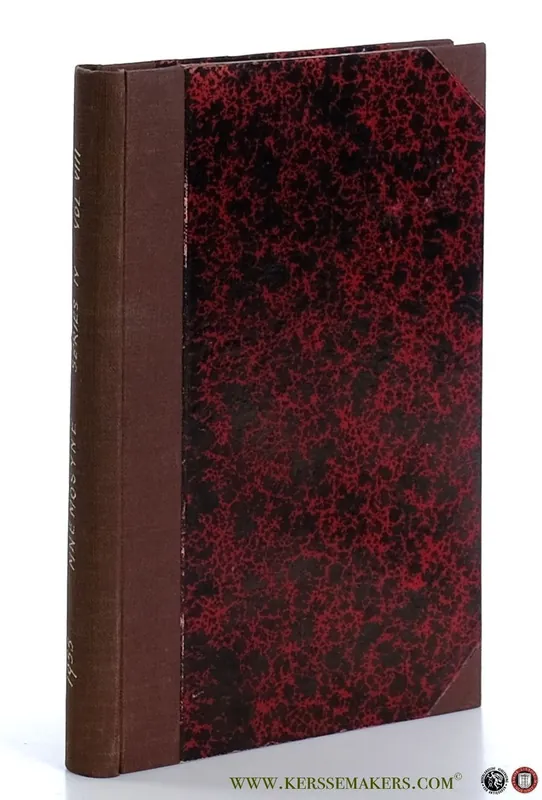 Alleen Vandaag Mnemosyne Bibliotheca Classica Batavia Series IV, Volumen VIII. - Groningen, B. A. van / W. J. Verdenius / J. H. Waszink (eds.).