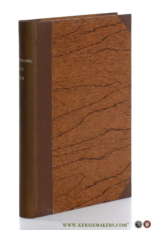 Mnemosyne Bibliotheca Classica Batavia Series IV, Volumen XVI. - Groningen, B. A. van / W. J. Verdenius / J. H. Waszink (eds.). Flitsaanbieding