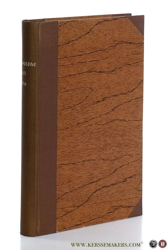 Mnemosyne Bibliotheca Classica Batavia Series IV, Volumen XVII. - Groningen, B. A. van / W. J. Verdenius / J. H. Waszink (eds.). Koop Vandaag
