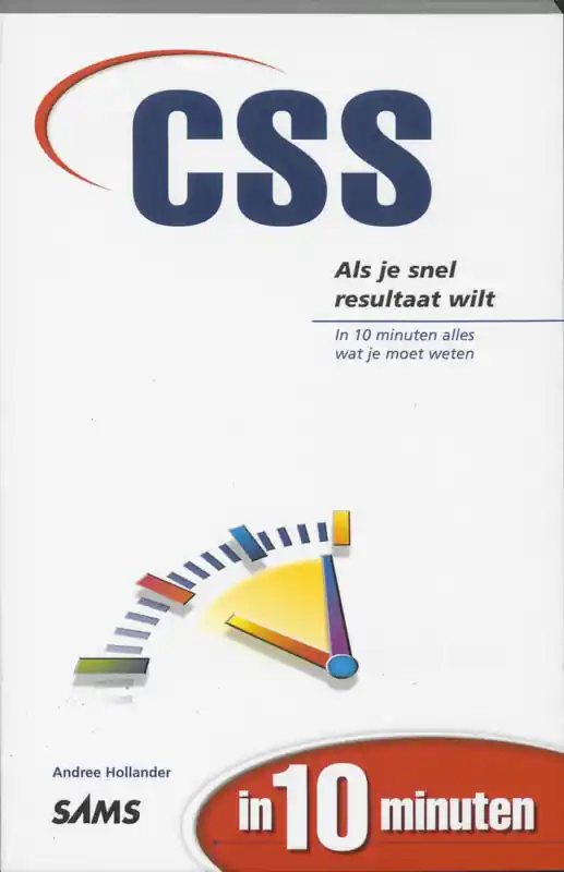 CSS in 10 minuten - Andree Hollander Weekendaanbieding
