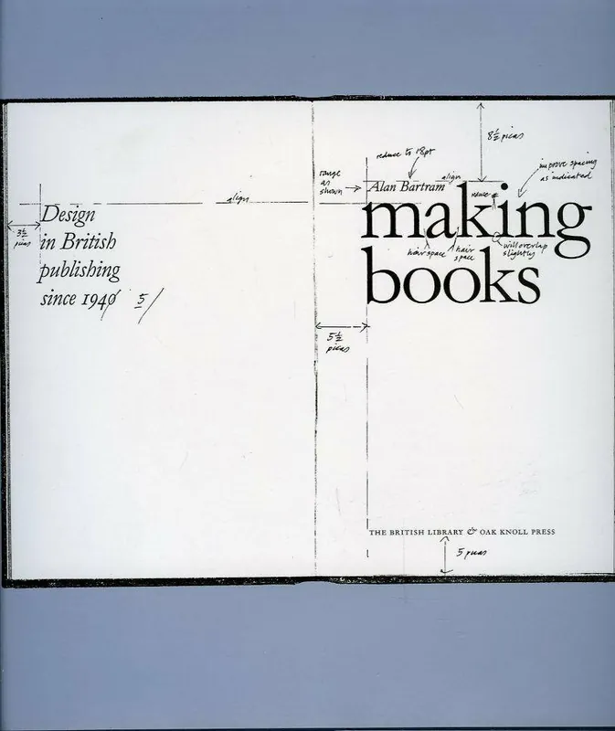 Nieuw Making books - Alan Bartram