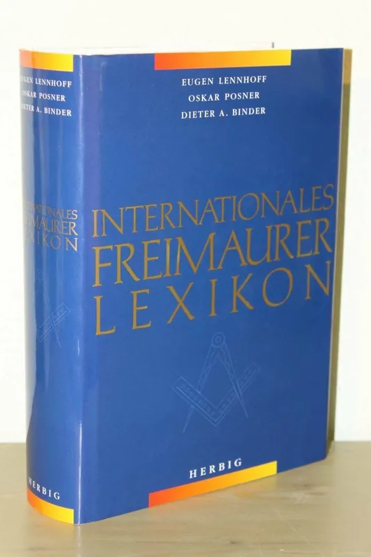 Internationales Freimaurer Lexikon - Eugen Lennhoff Seizoensaanbieding