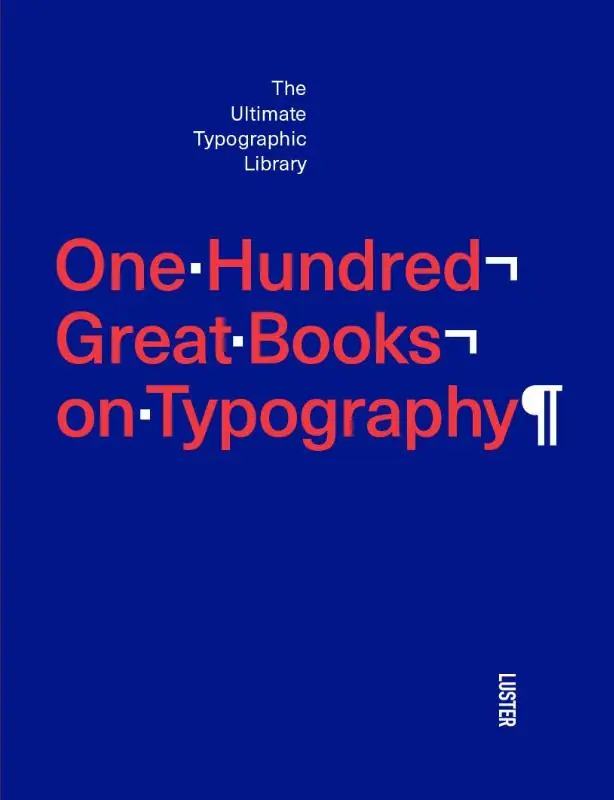 One hundred great books on typography - Agata Toromanoff Actieprijs