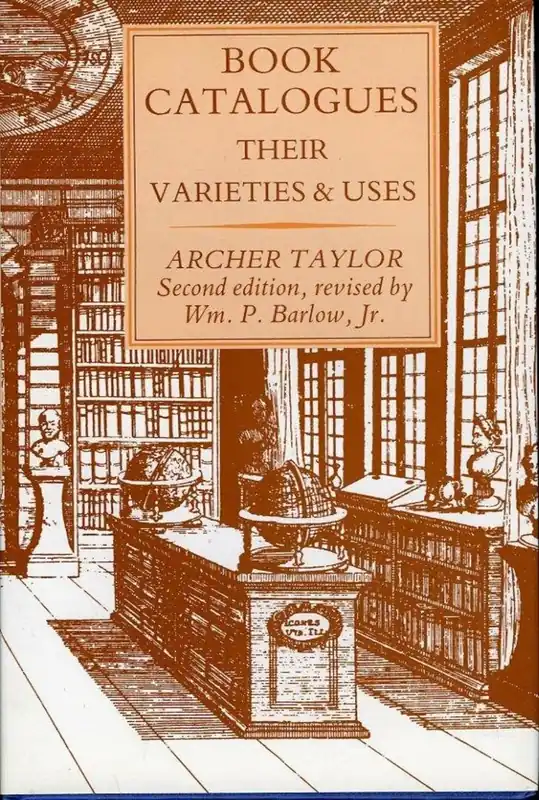 Betaalbaar Book Catalogues - Taylor, Archer